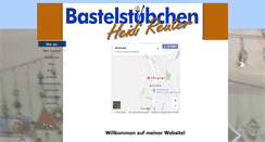 Desktop Screenshot of bastelstuebchen-heidi-reuter.de